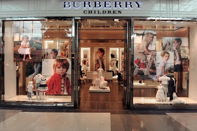 burberry kids store