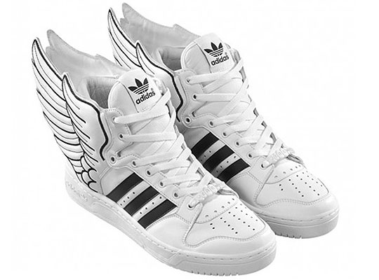 Elastisk frynser rulle Fusion Of Effects: Trendology: adidas Originals by Originals Jeremy Scott  Leather Wings 2.0