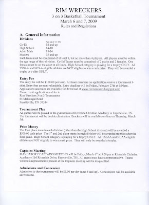 Howard Bentley Fayetteville Tn >> Rim Wreckers 3 on 3 Basketball: Rules and Regulations Howard Bentley Fayetteville Tn >> Rim Wreckers 3 on 3 Basketball: Rules and Regulations