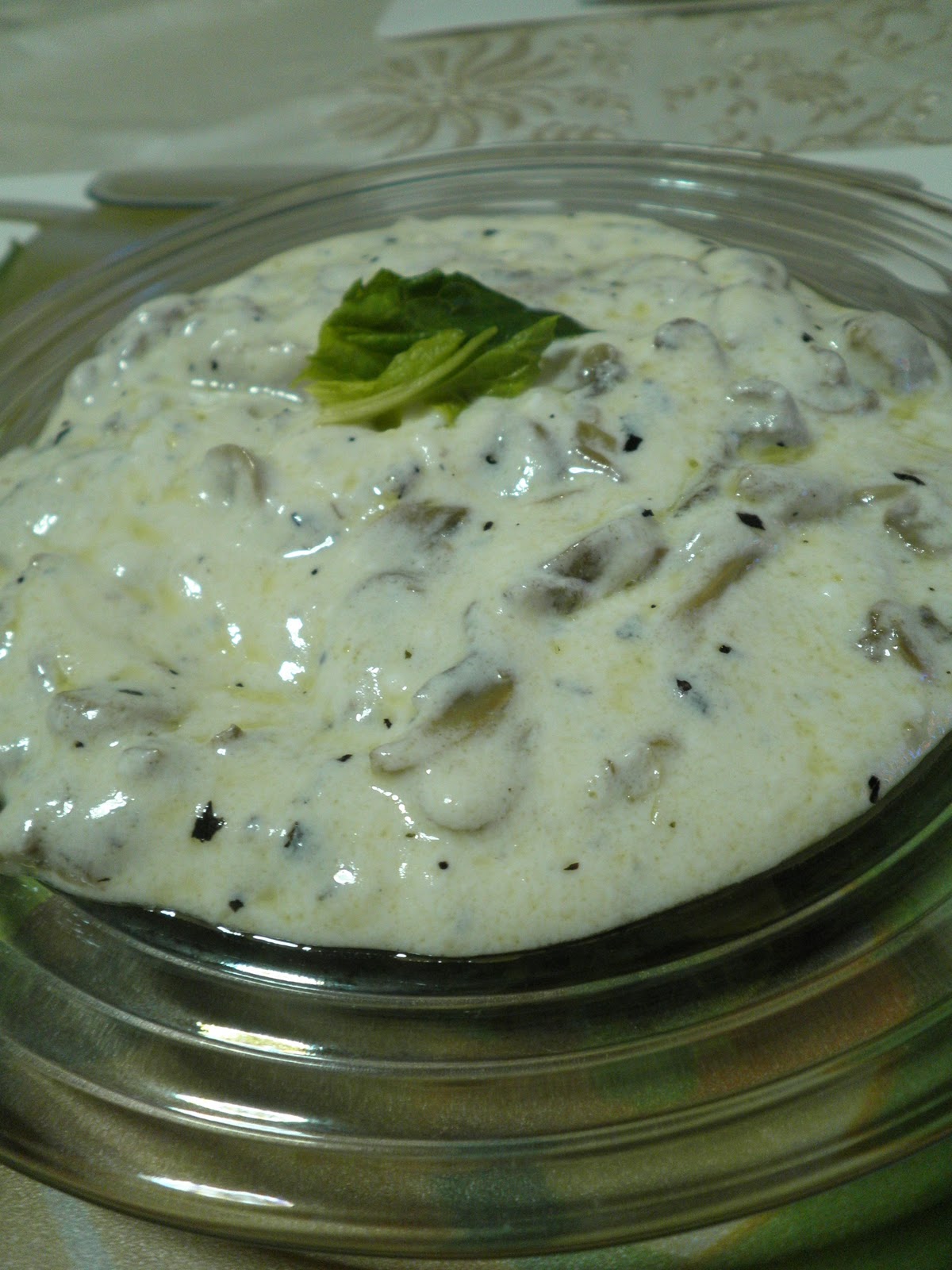 Mutlu Pasta&hellip; YOĞURTLU MANTAR SALATASI&hellip;