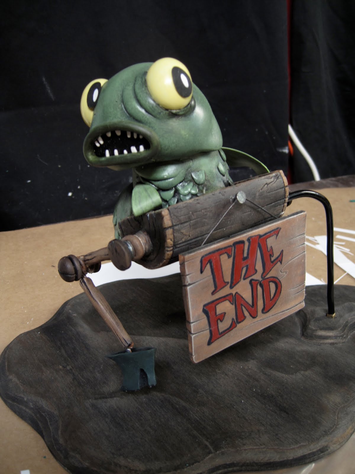 Max Winston's Art and Such Chowder and Flapjack puppets!