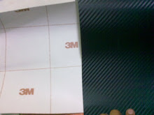 3M Carbon Fiber Sticker