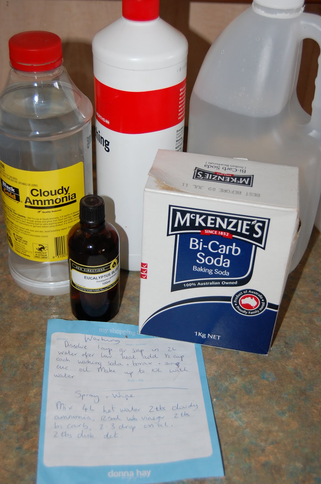 Home Revolutions Homemade Spray and Wipe