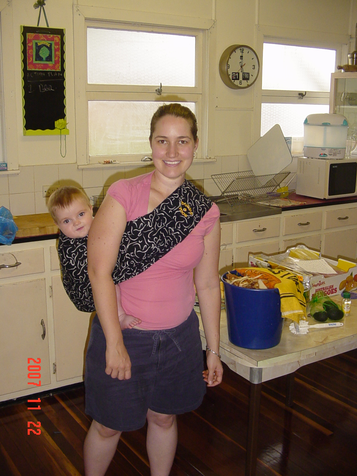 Home Revolutions Baby wearing