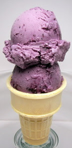 Blueberry Cheesecake Ice Cream Picture