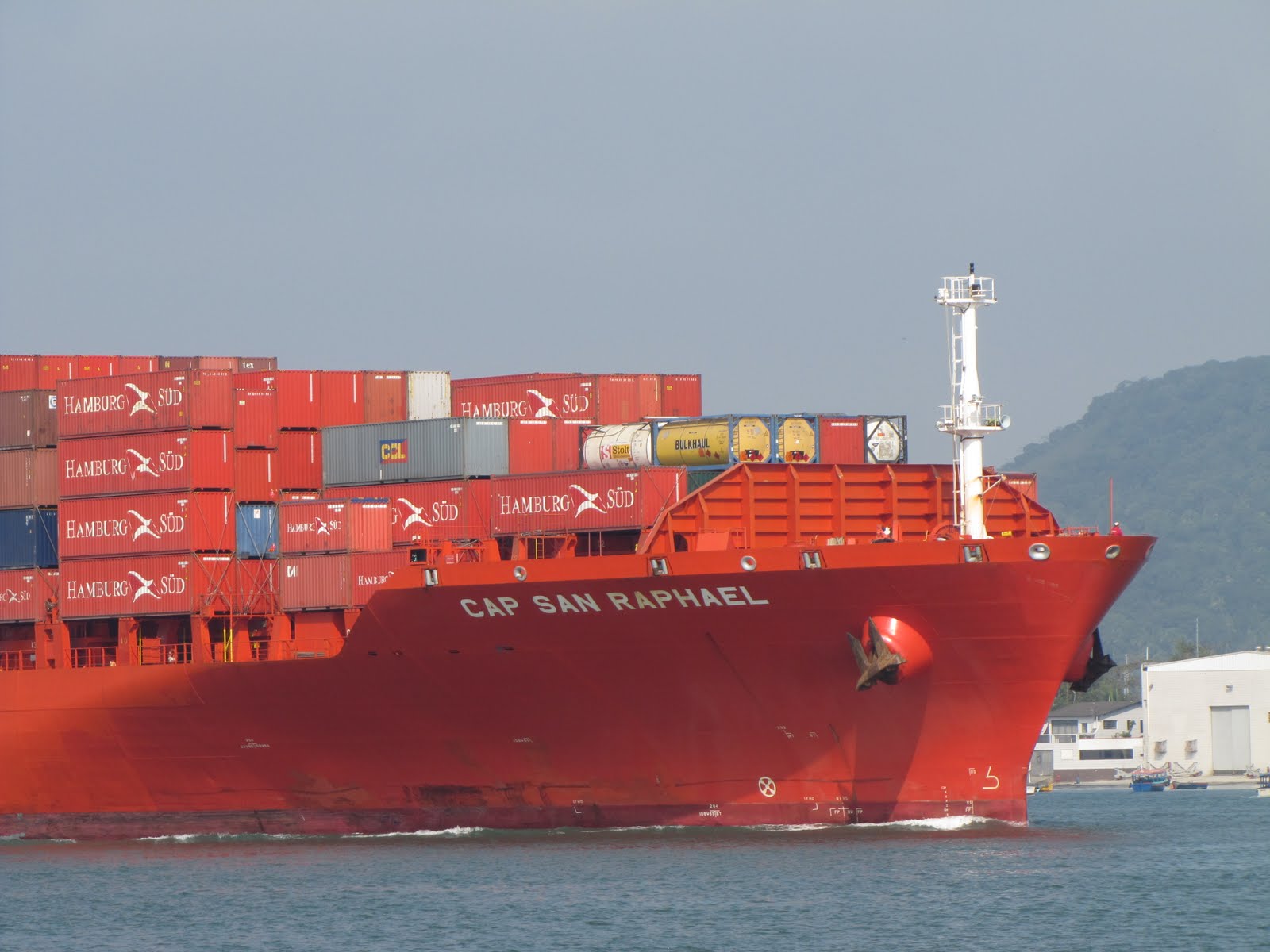 Navios em Santos: Cap San Raphael