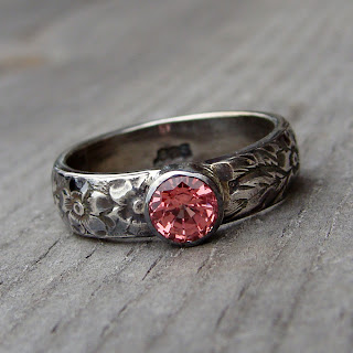 padparascha sapphire ring