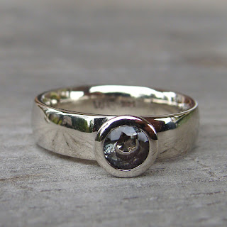 sunstone engagement ring