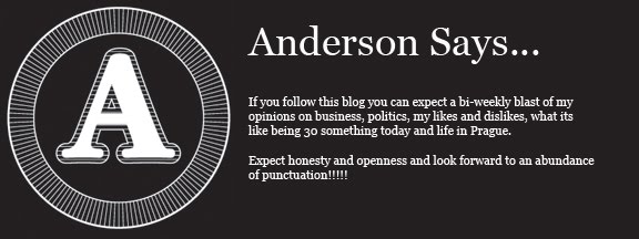 Anderson Says...