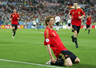 Fernando Torres World Cup 2010 Celebration