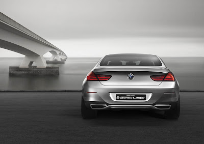 BMW Concept 6 Series Coupe Rear View