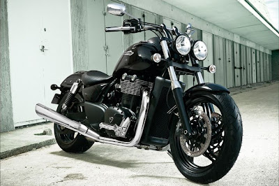 2011 Triumph Thunderbird Storm Front Angle View