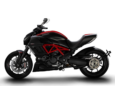 2011 Ducati Diavel Carbon Side View