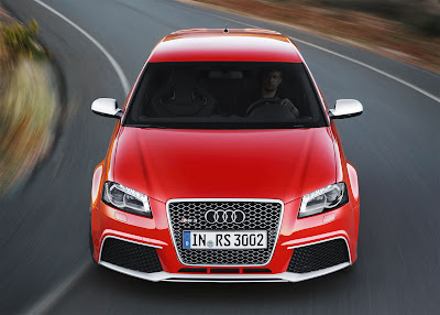 2012 Audi RS 3 Sportback Front Top View