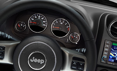2011 Jeep Compass Gauges View