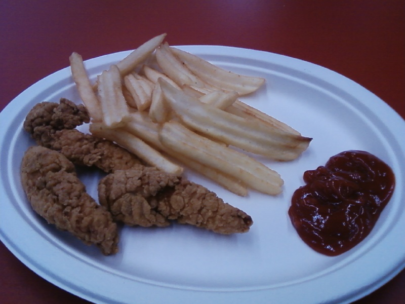 Taco Mother Fucking Graphics Chicken Strips and Fries MEGA REVIEW