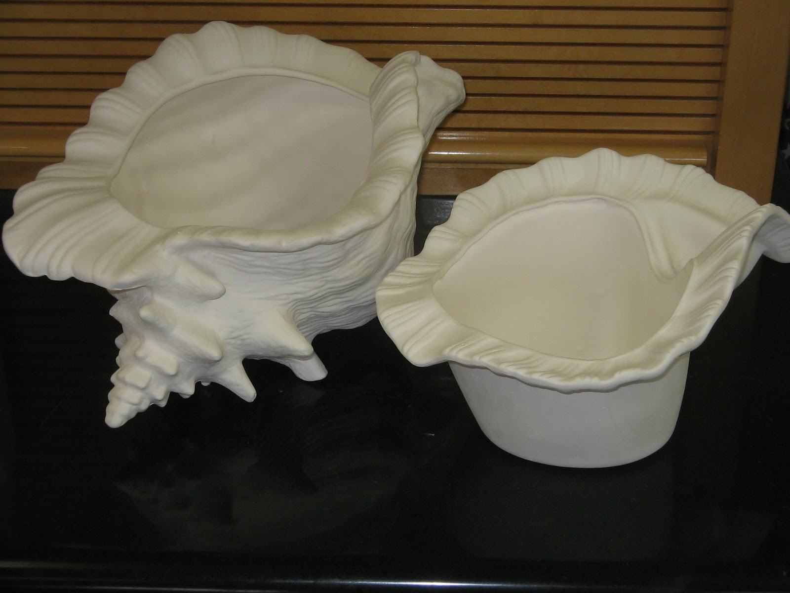 The Bisqueware Barn Blog Ready To Paint Ceramic Bisque Conch Shell