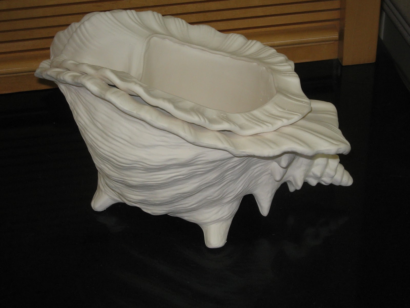 The Bisqueware Barn Blog Ready To Paint Ceramic Bisque Conch Shell