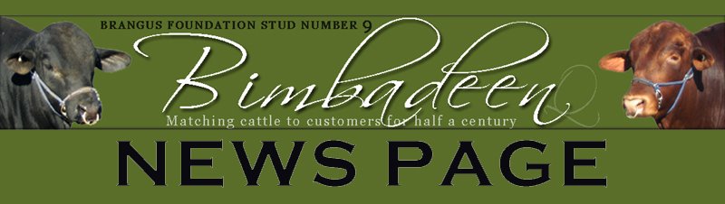 Bimbadeen Brangus News