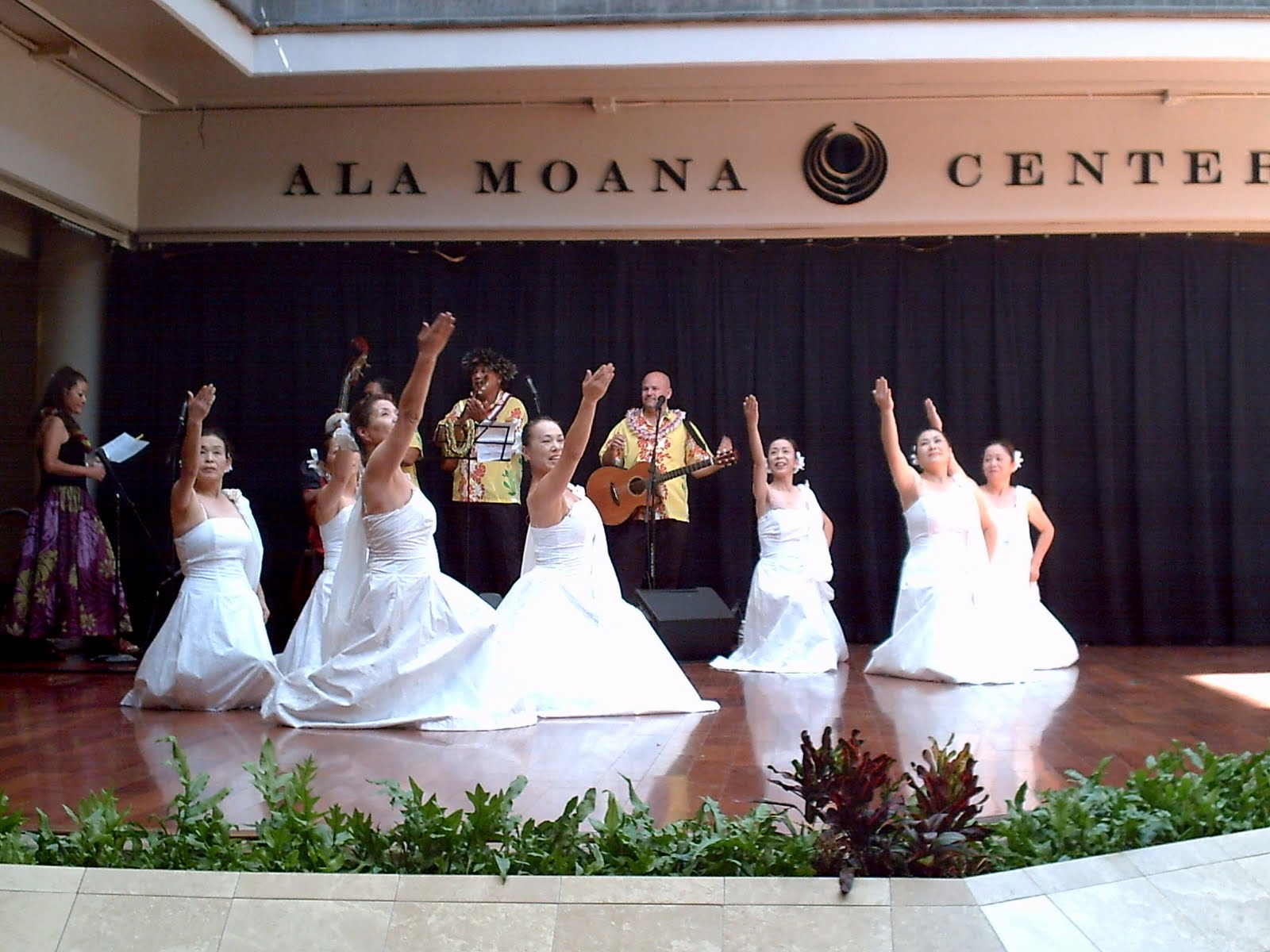 The Dance Connection Hula Dancers Ala Moana Centerstage