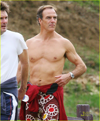 Shirtless Actors and Models: Richard Burgi Shirtless Old Man