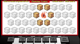 Free slot flaming crate