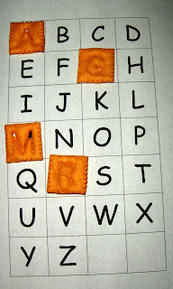 Cheese Its ABC Printable