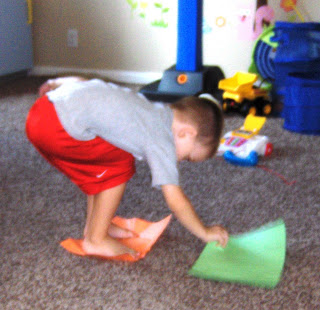 don't touch the carpet challenge