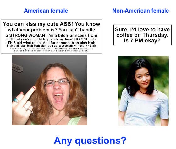 American Women Vs Foreign 79