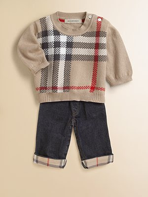 burberry for babies on sale