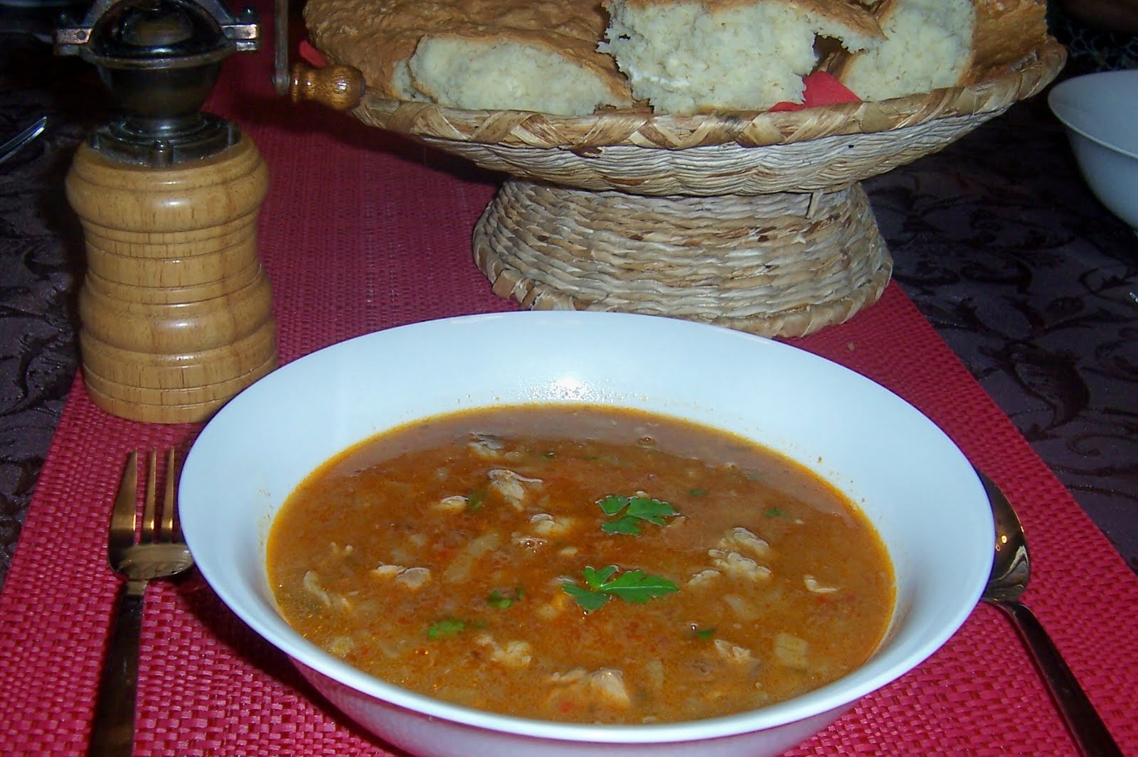 Around the World in favorite recipes Chorbanac Bosnian 'Soupy' Meat Stew
