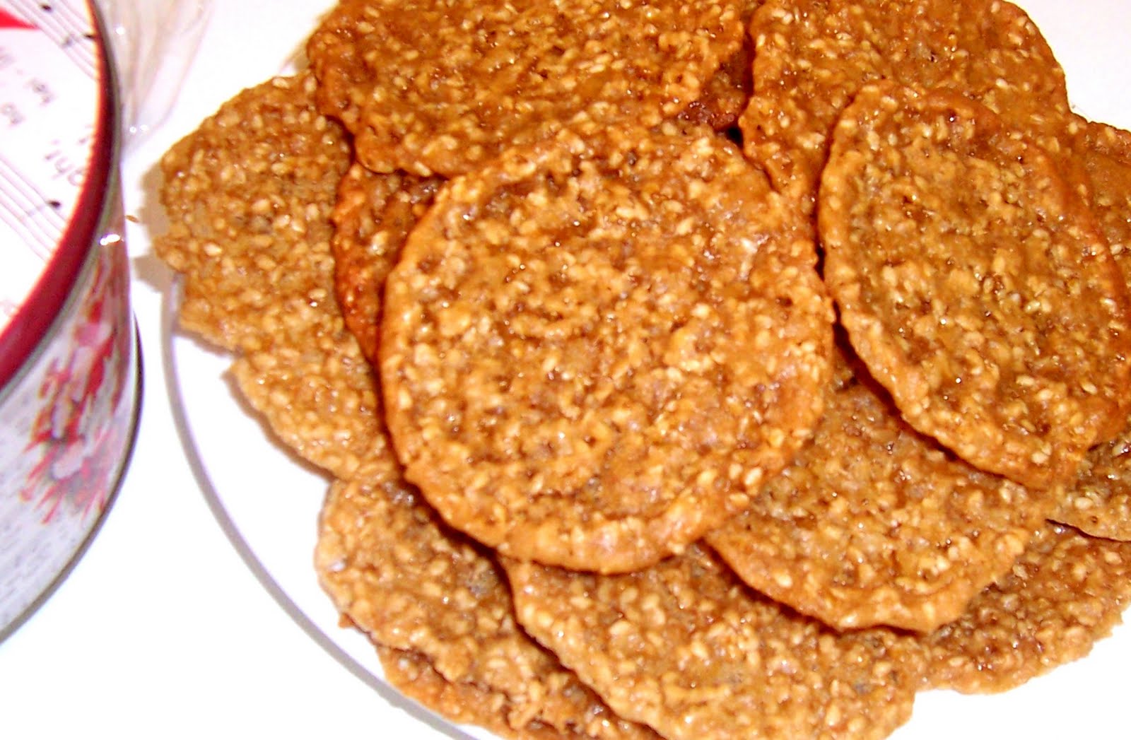 Around the World in favorite recipes Sesame Wafers