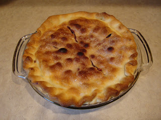 This homemade blackberry pie uses fresh blackberries for extra goodness. It is very simple to make and perfect with a generous scoop of vanilla ice cream. #WomenLivingWell #homemadepie #easydesserts #blackberries