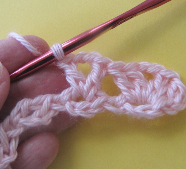 BellaCrochet How to Make a Crocheted Eyelet Foundation A Tutorial