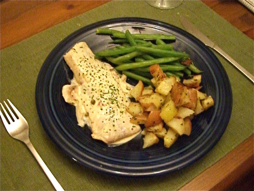 Ina Garten's MustardRoasted Fish