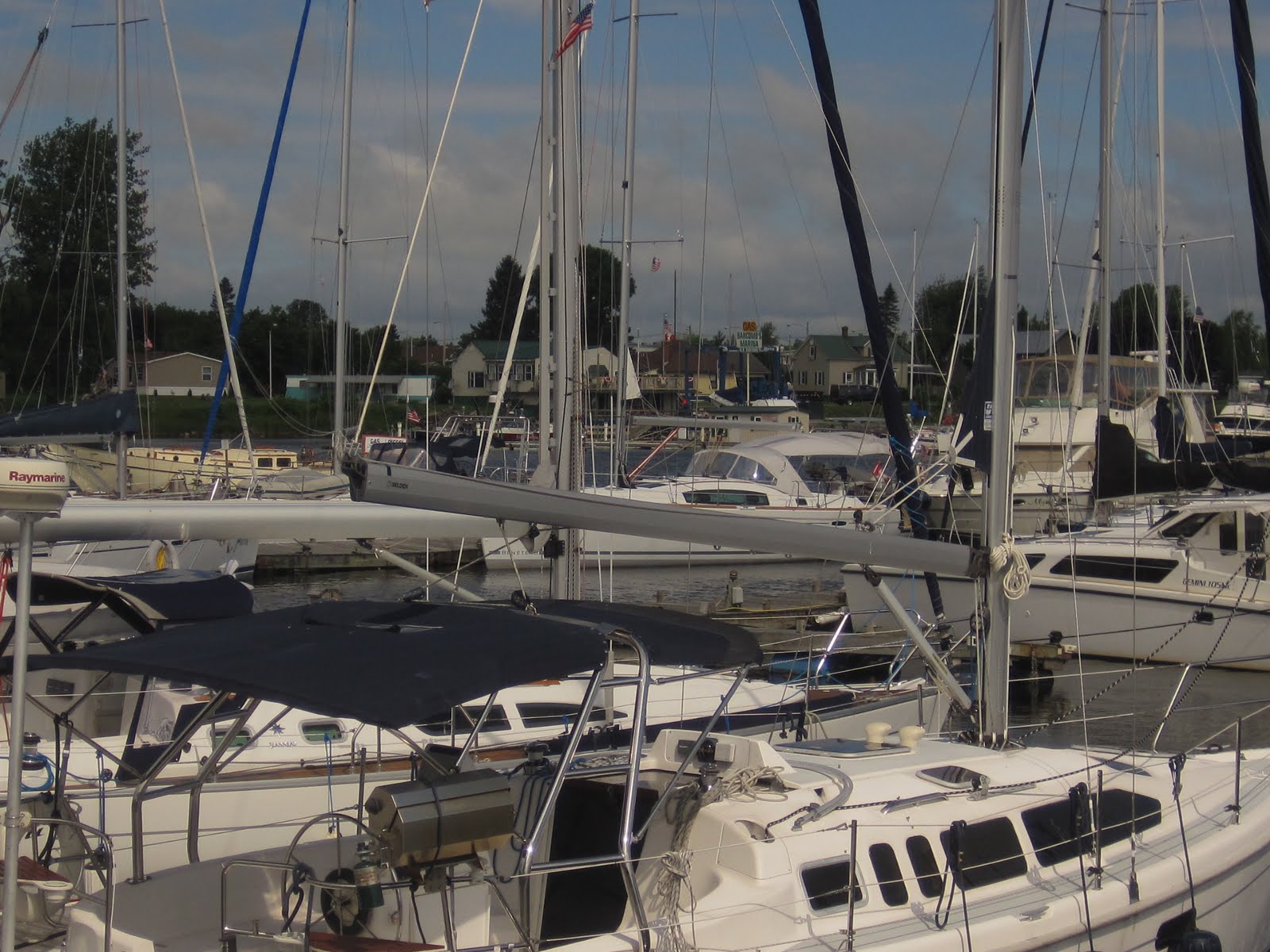 Holly and John Afloat Rouses Point, NY and Plattsburgh, NY
