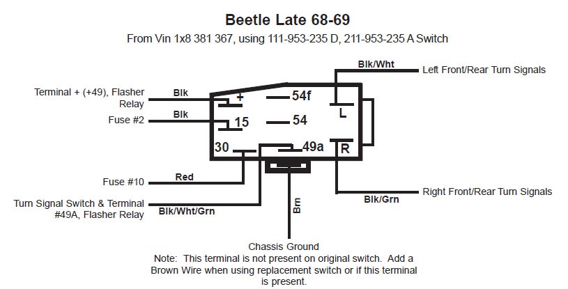 Volkswagen Hazard Switch Wiring Diagram