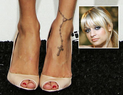 Maybe because they remind me of Nicole Richie's ankle tattoo - which I love!