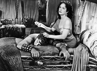 Heddy Lamar as Delilah with Sampson
