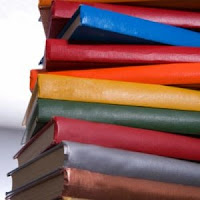 colorful stack of books