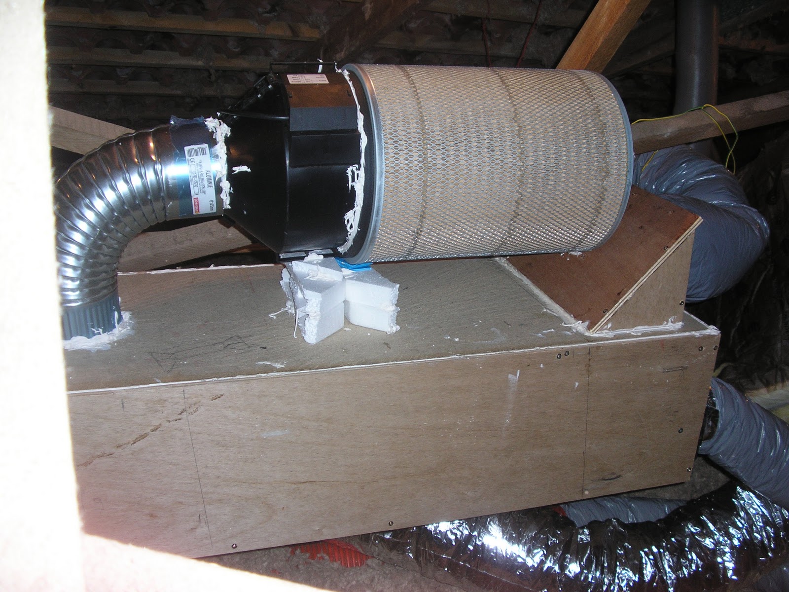 fabrication d'une vmc double flux recuperateur de chaleur