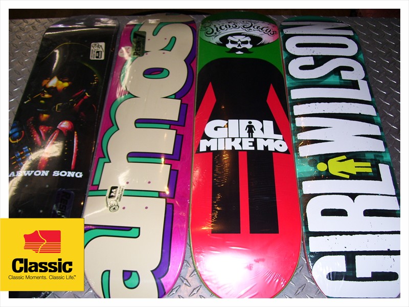Classic Skate Shop DECKS AND GRIP TAPE