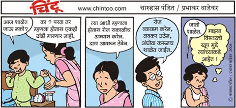 Chintoo comic strip for December 10, 2008