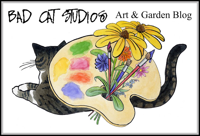 Bad Cat Studios Art and Garden Blog