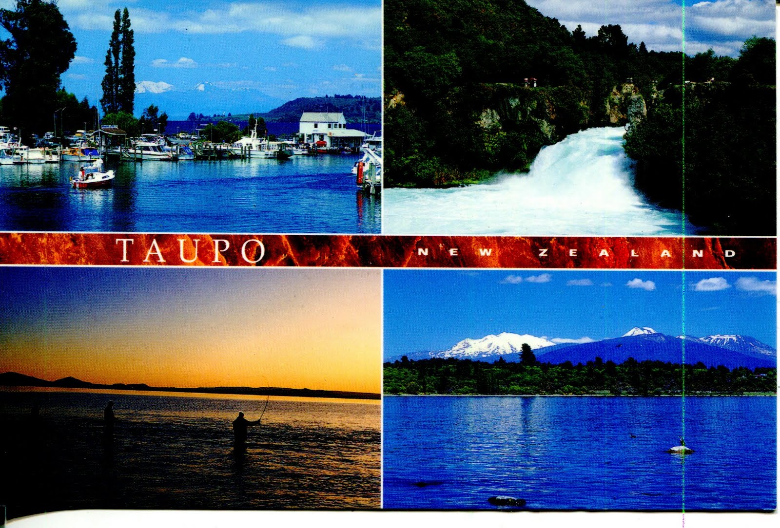 collect ROC New Zealand Postcard Taupo