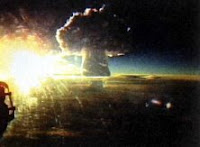TZAR BOMBA-FLASH: Name:Tzar Bomba; Date:October 30, 1961; Site:Novaya Zemlya; Detonation:Airburst; Yield 50Mgt; Type:Fission/Fusion