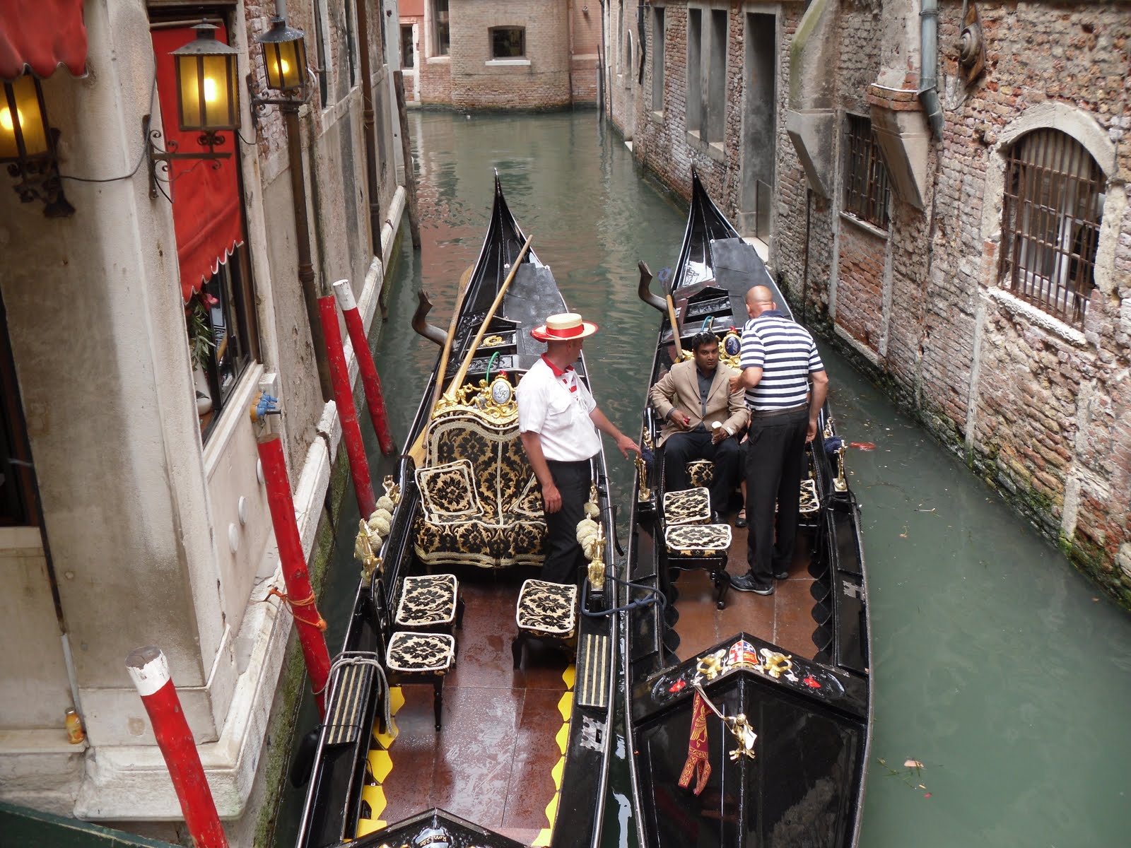 Culinary Adventures in Europe Exploring Venice, Italy/ Gondoliers
