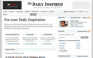 Blogspot magazine templates
