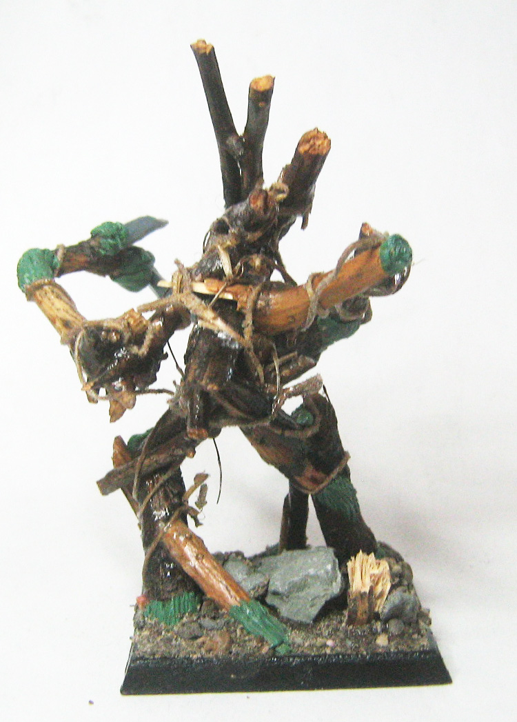 Avernus in Miniature: Scratch Built Treekin Model