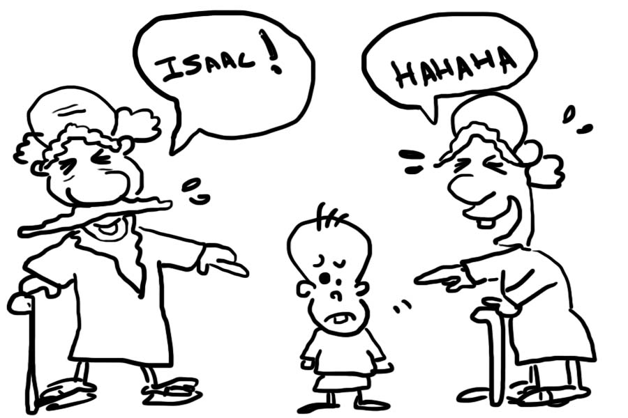 Bible Cartoon: Isaac